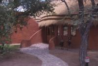 Entrance Okonjima Lodge 